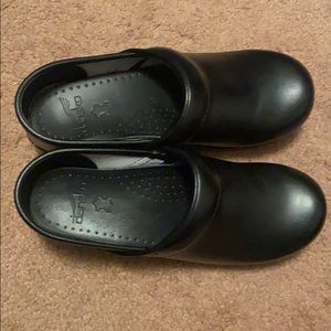 Dansko Black Clogs
